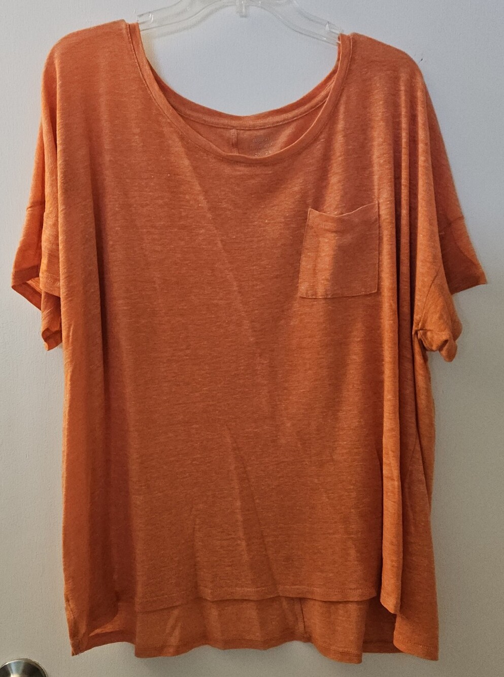 Old Navy Womens Boyfriend  Short-Sleeve Pocket Tee